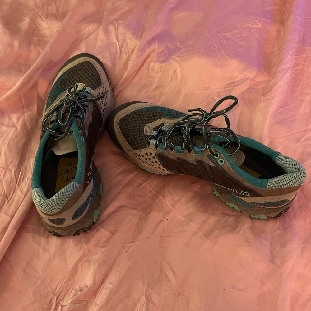 La Sportiva mountain trail running shoes worn twice.
